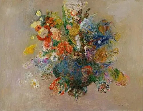 Kukkakimppu - Odilon Redon