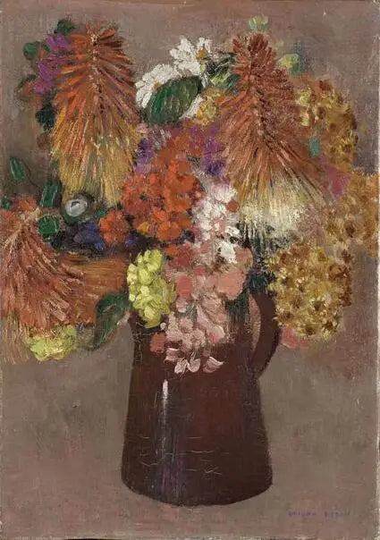Kukkakimppu - Odilon Redon