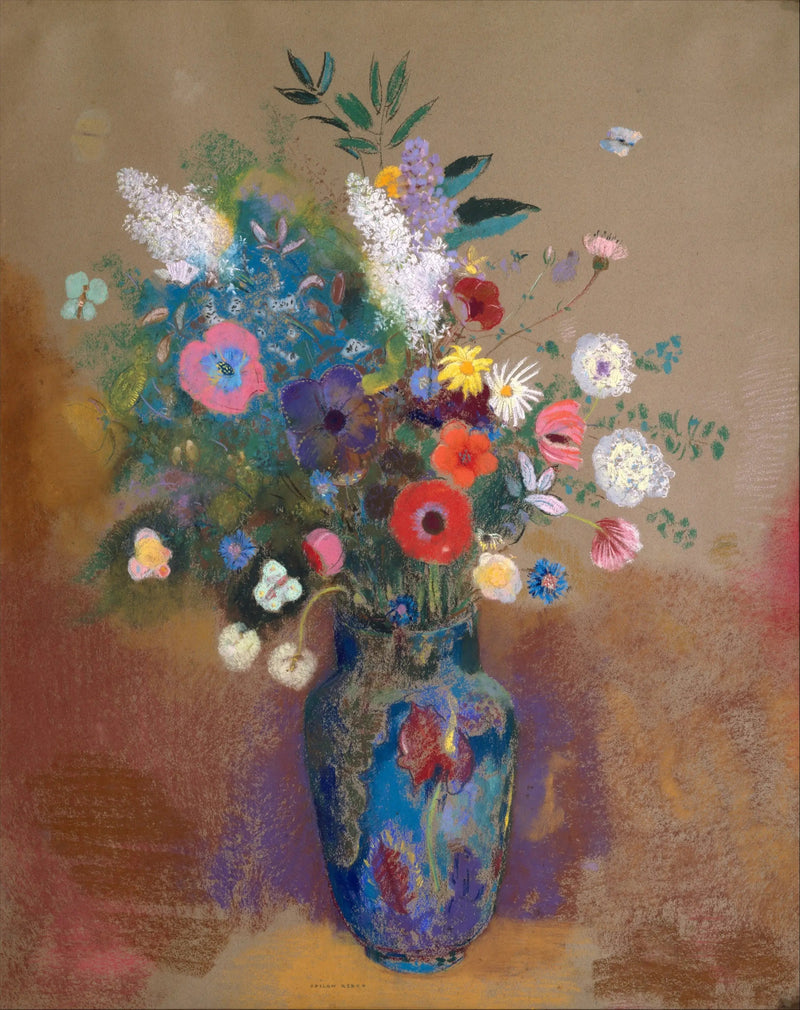 Kukkakimppu - Odilon Redon