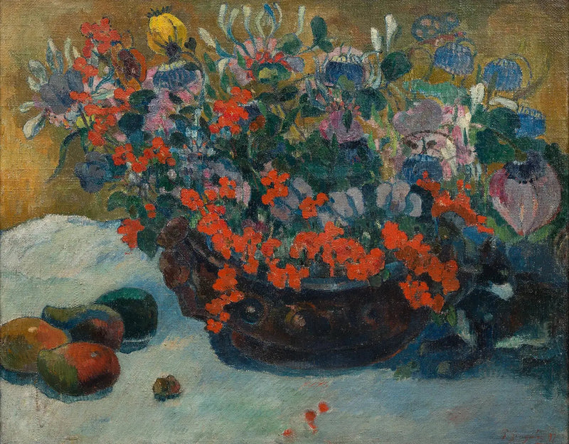Kukka-asetelma - Paul Gauguin