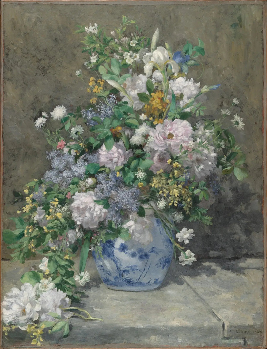 Kevätkukkakimppu - Pierre-Auguste Renoir