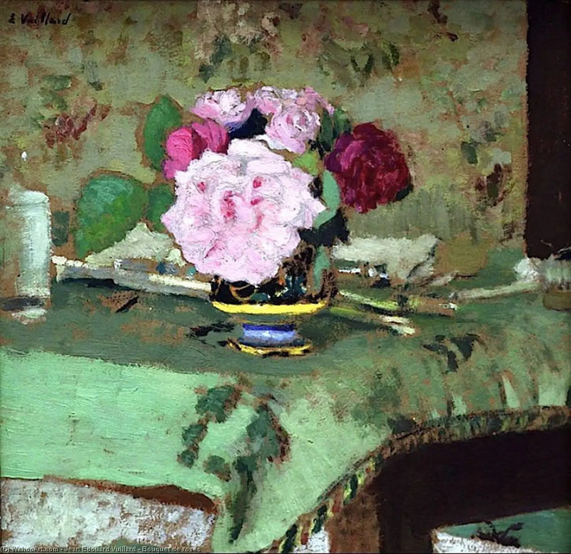 Ruusukimppu - Édouard Vuillard