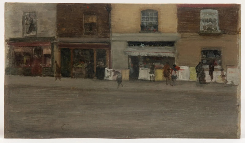 Chelsea-kaupat - James Abbott McNeill Whistler