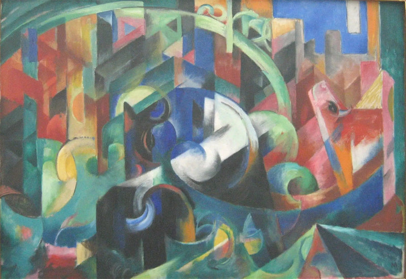 Nautakarja I - Franz Marc
