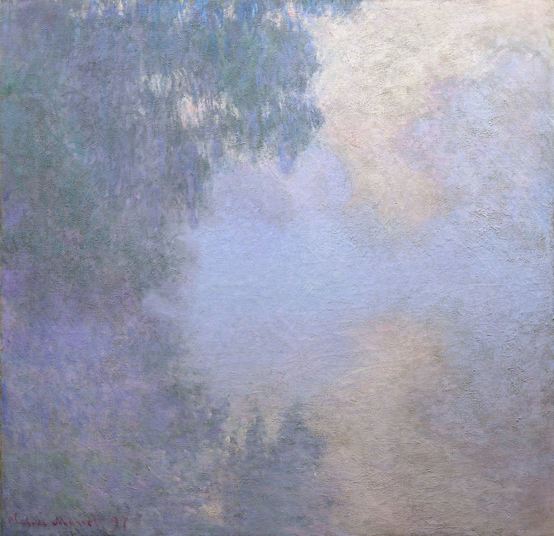 Bras de Seine, sumu, Chicago W1475 - Claude Monet