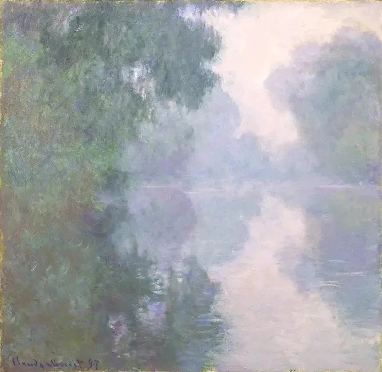Seine Givernyssä, mists, Raleigh W1474 - Claude Monet