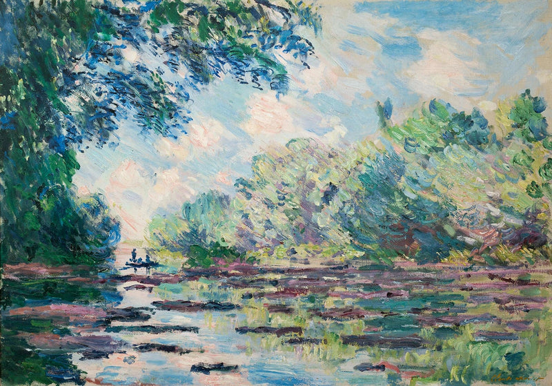 Bras de Seine Givernyssä W1008 - Claude Monet