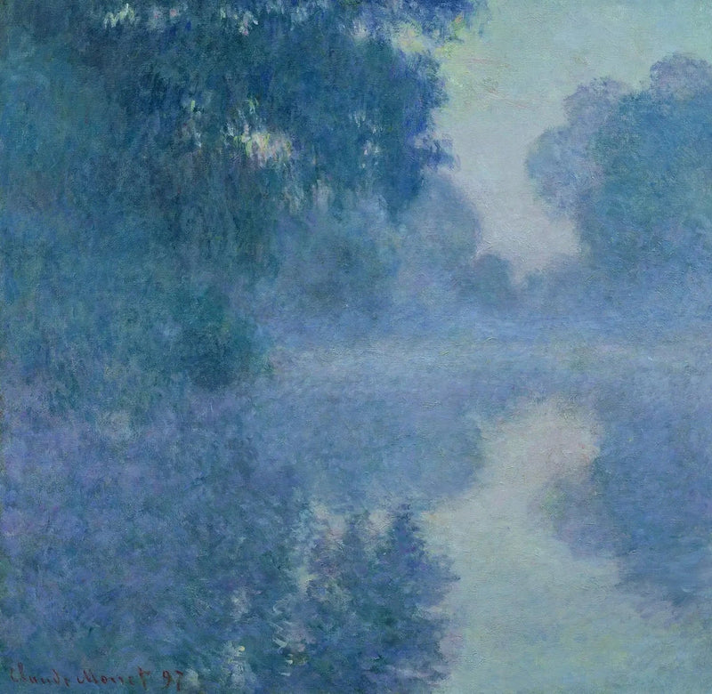 Bras de Seine, nouseva aurinko, Marmottan W1478 - Claude Monet