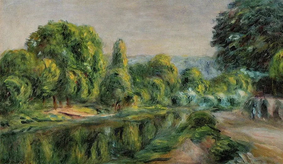 Vahva käsi Croissyssa - Pierre-Auguste Renoir