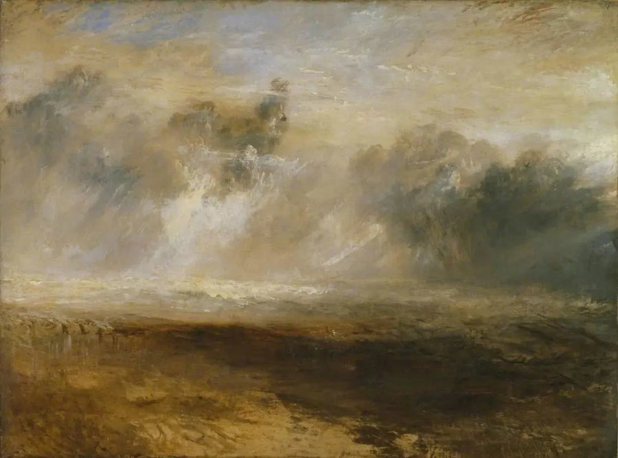 Murtajat tasaisella rannalla - J. M. W. Turner