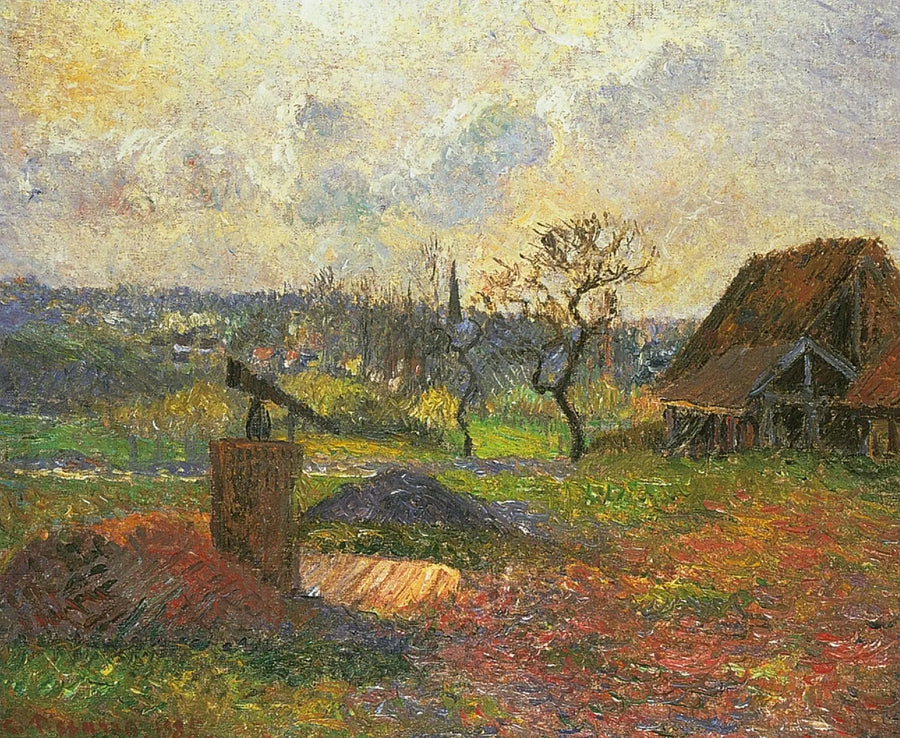 Éragny-tiilitehdas - Camille Pissarro