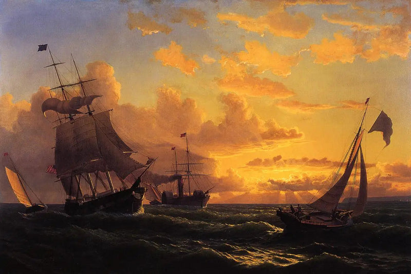 Viileä tuulahdus Sandy Hookilta - William Bradford