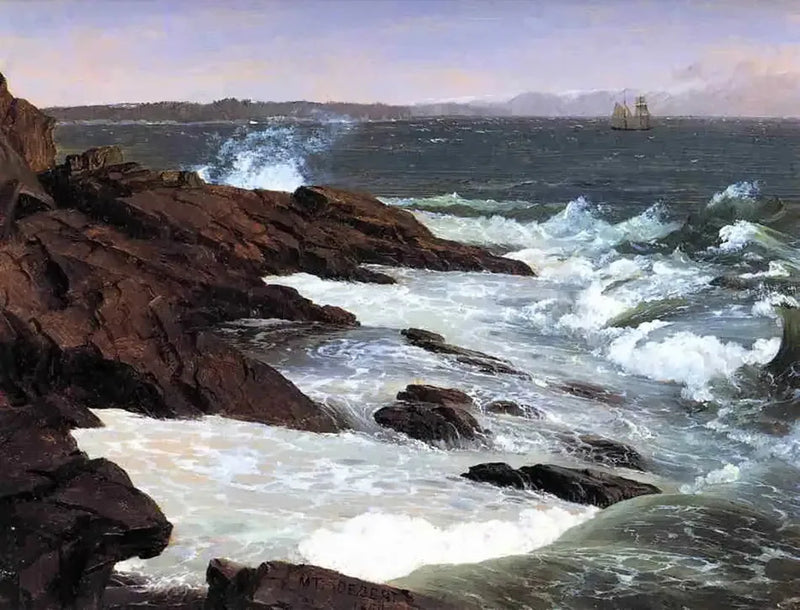 Sumua Mont Désertin edustalla - Frederic Edwin Church