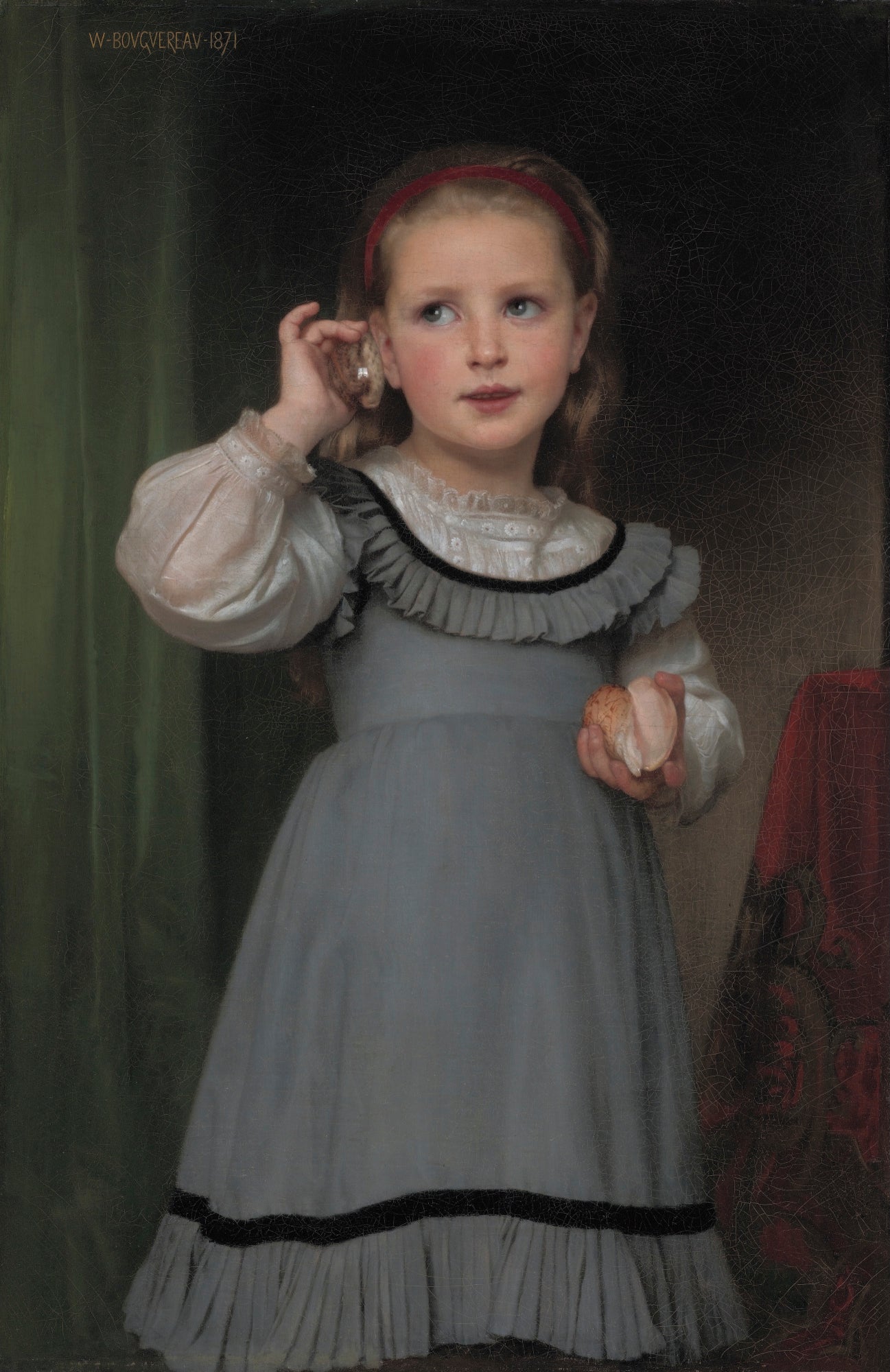 Le Bruit de la mer (1871) - Bouguereau