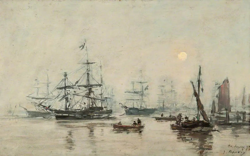 Sumua, Bordeaux - Eugène Boudin
