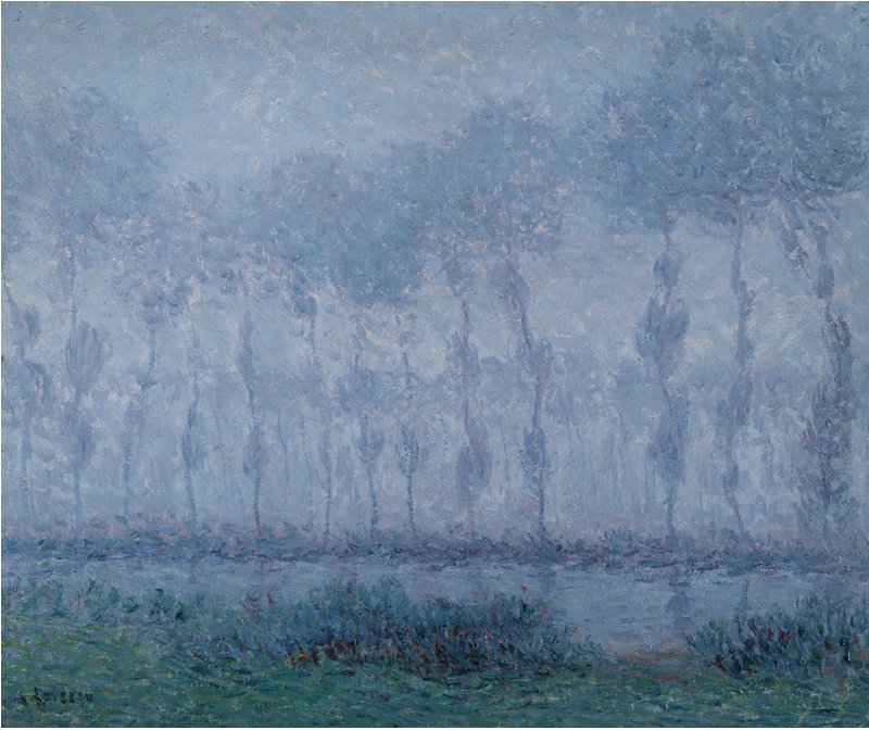 Sumua Eure-joen yli, Saint-Cyr - Gustave Loiseau