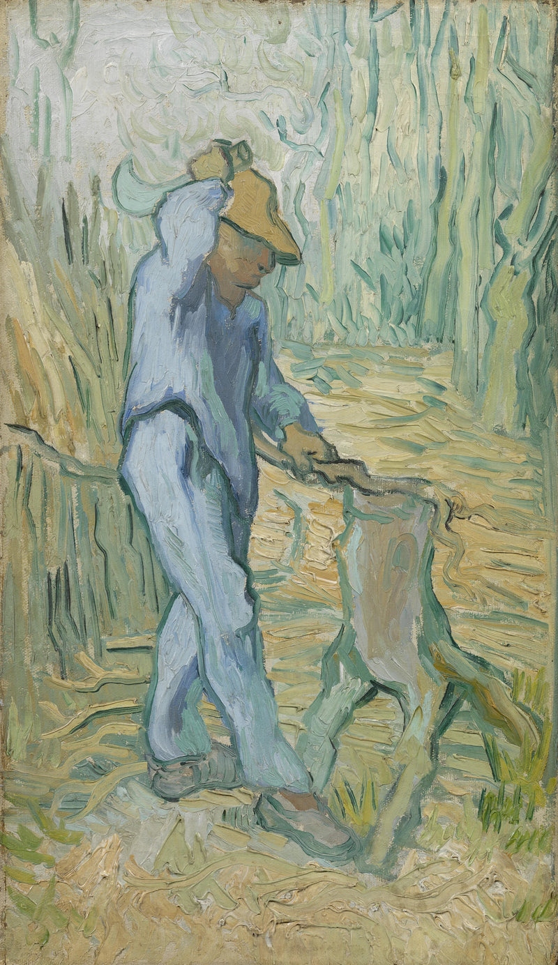 Puuseppä (Millet'n mukaan) - Vincent van Gogh