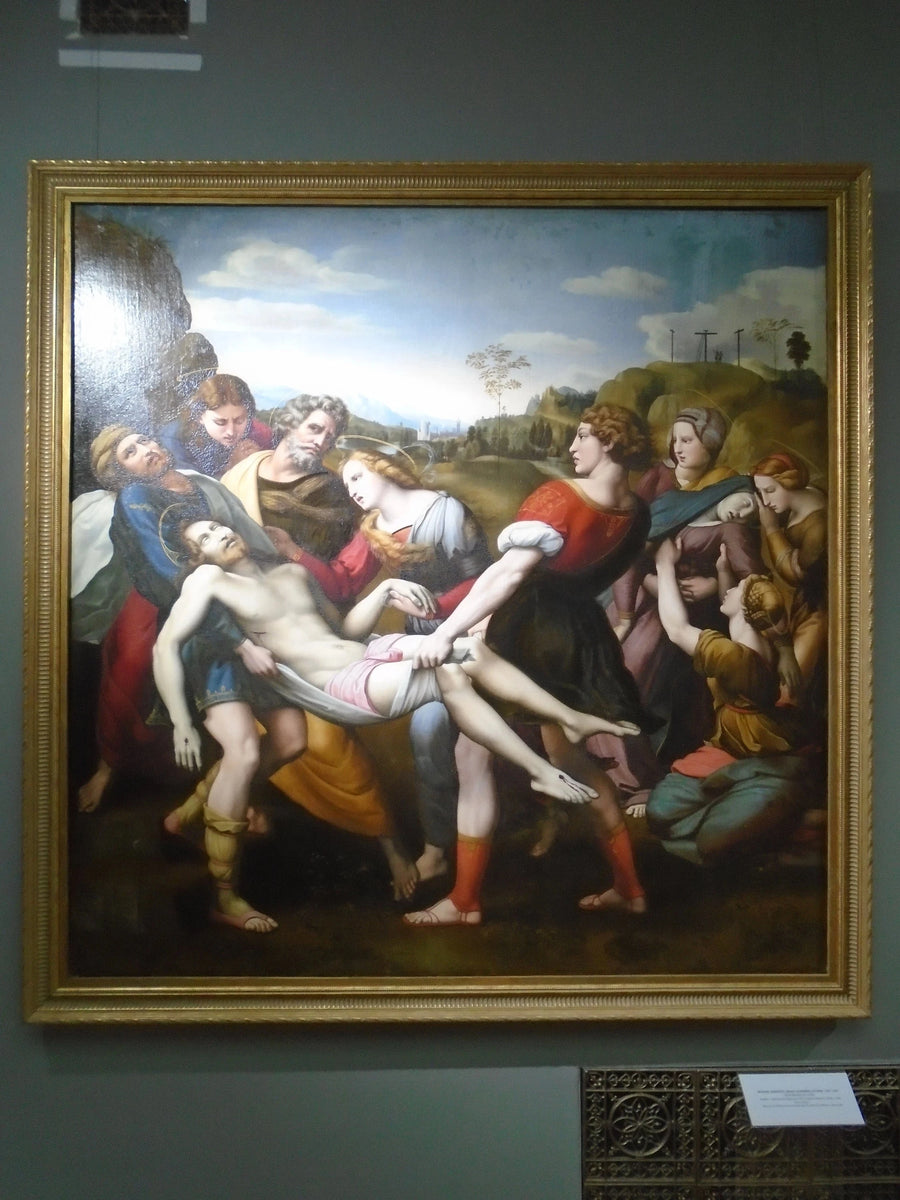 Borghèse-ruumiinlasku - Raphael Sanzio