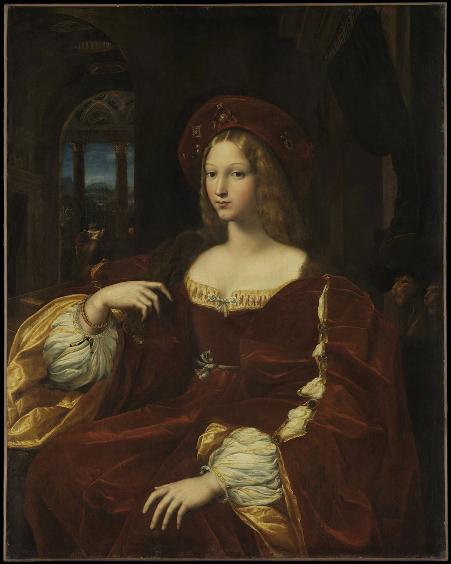 Isabelle de Requesensin muotokuva, Napolin varakuningatar - Raphael Sanzio