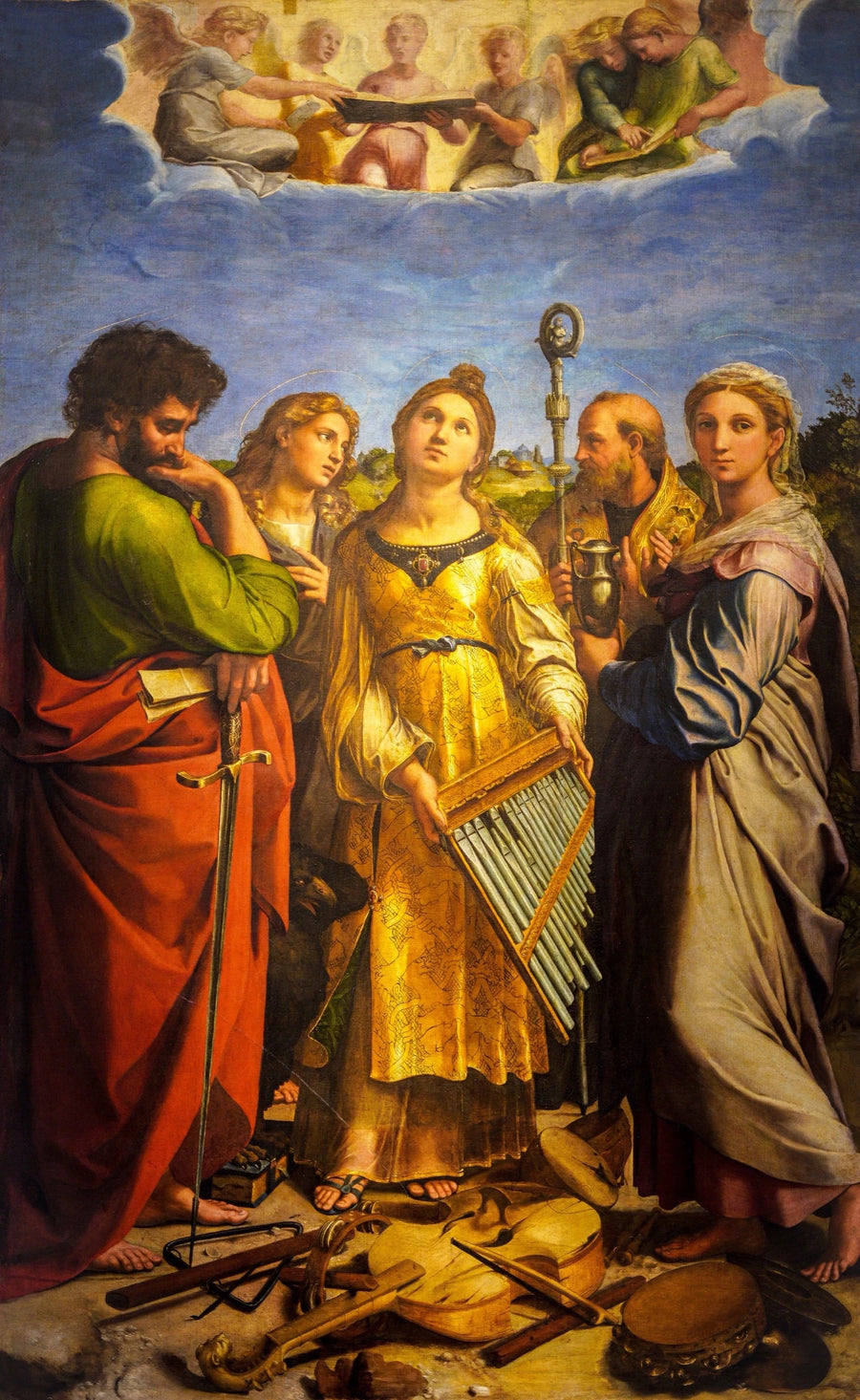 Pyhä Cecile - Raphael Sanzio