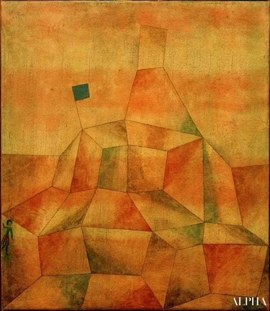 Burghuegel, 1929 - Paul Klee - Reproductions de tableaux et peintures haut de gamme
