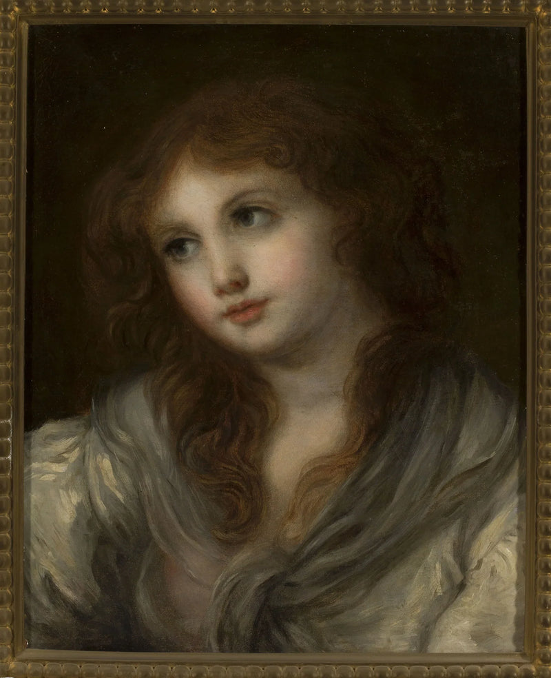 Tytön rintakuva - Jean-Baptiste Greuze