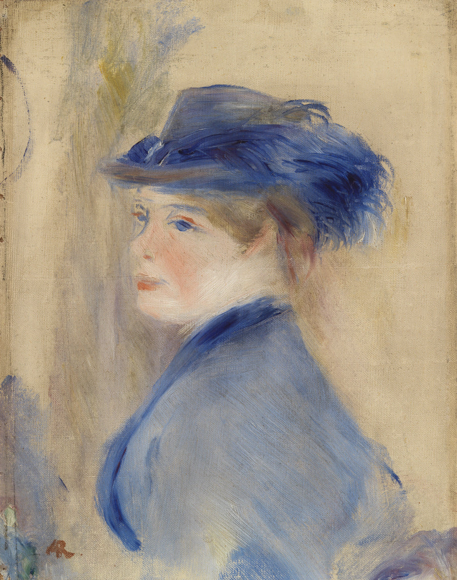 Naisten rintakuva - Pierre-Auguste Renoir