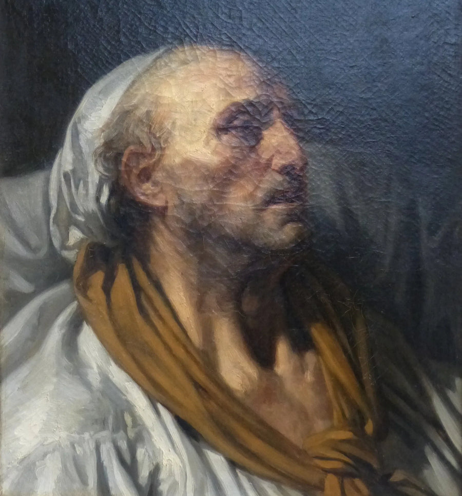 Paralyyttisen rintakuva - Jean-Baptiste Greuze