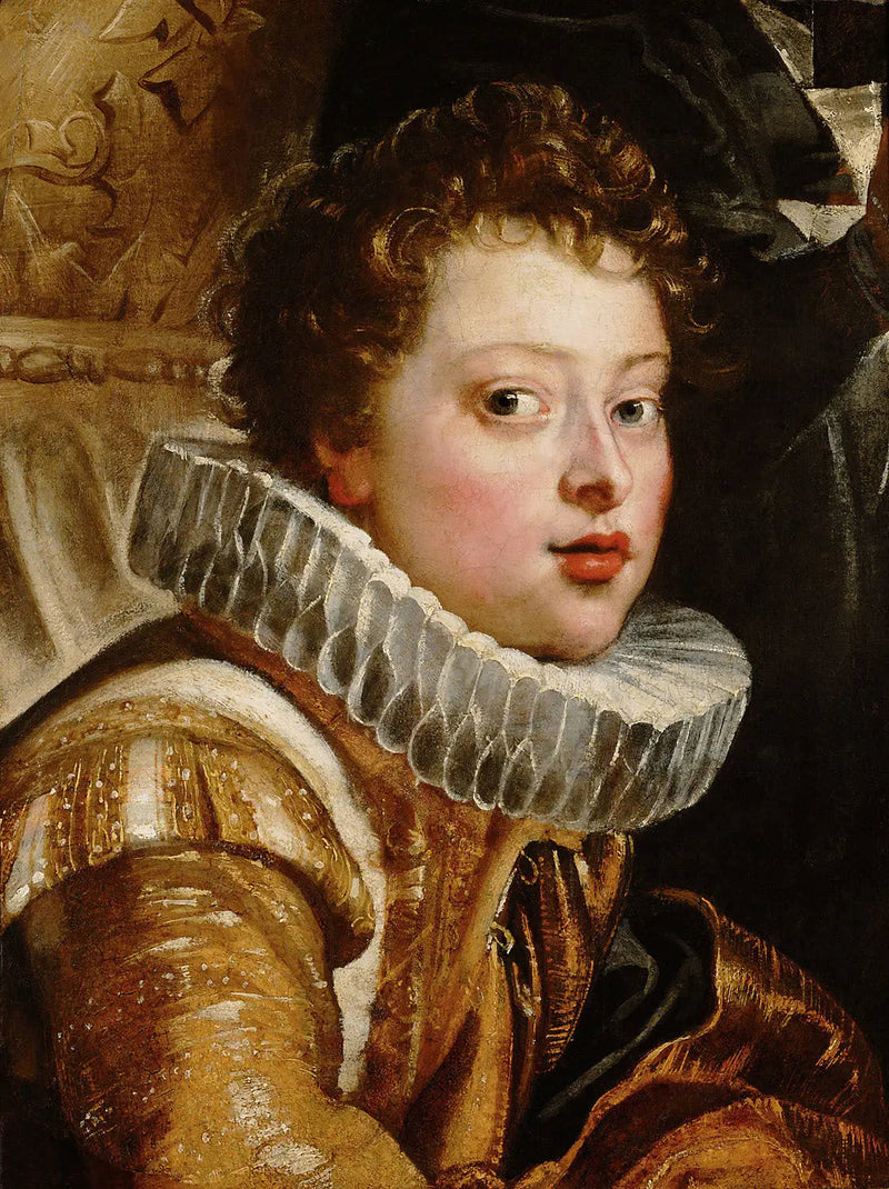 Ruhtinas Francesco Gonzagan rintakuva (fragmentti) - Peter Paul Rubens