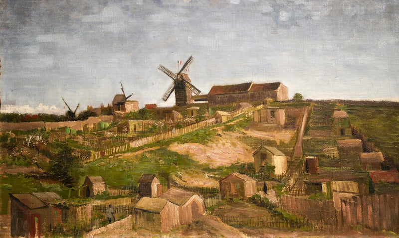 Montmartre-kukkula - Vincent van Gogh