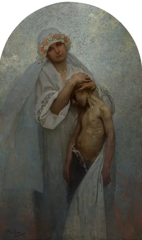 Tšekkiläinen sydän - Alphonse Mucha