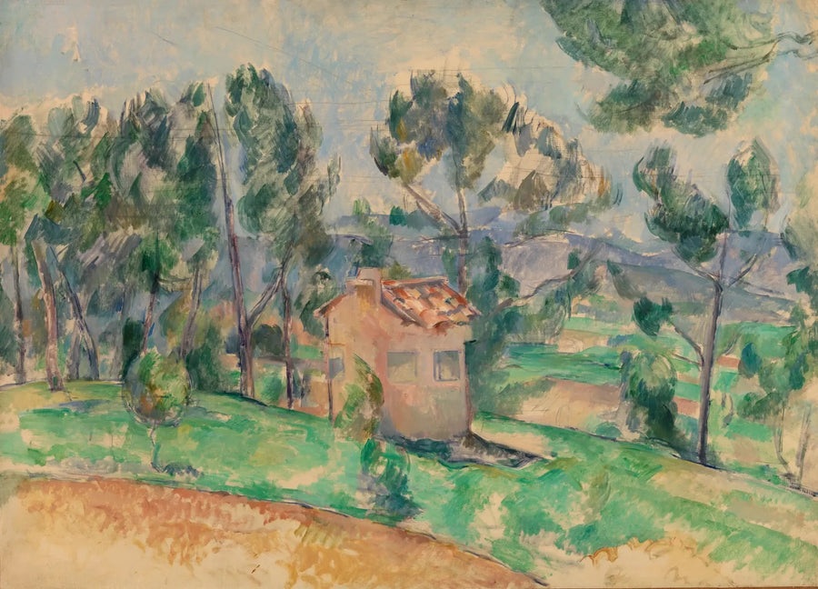 Metsästysmaja Provencessa - Paul Cézanne