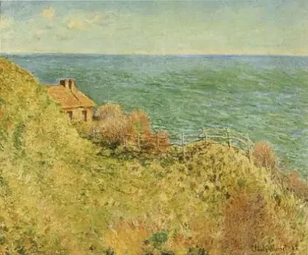 Tullimiehen mökki - Claude Monet