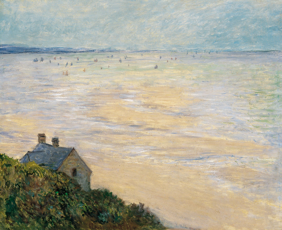 La Cabane à Trouville, laskuvesi W686 - Claude Monet