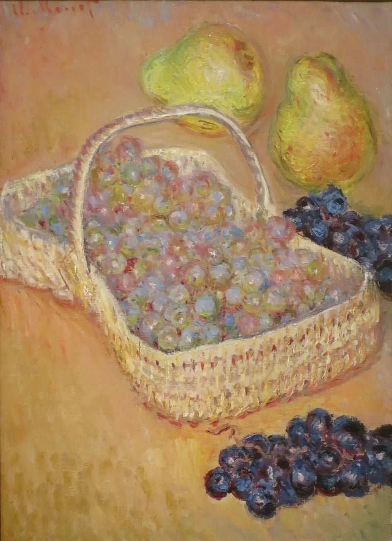 Rypäleiden piilopaikat - Claude Monet