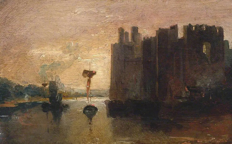 Caernarvonin linna - J. M. W. Turner