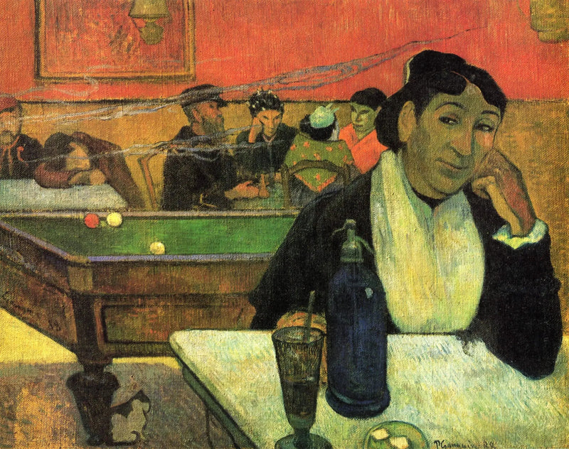 Kahvila Arlesissa - Paul Gauguin