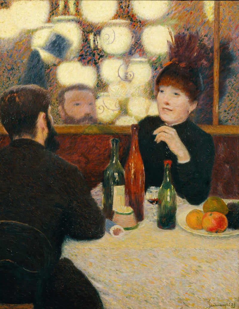 Café Nouvelle Athènes, Pariisi - Federico Zandomeneghi