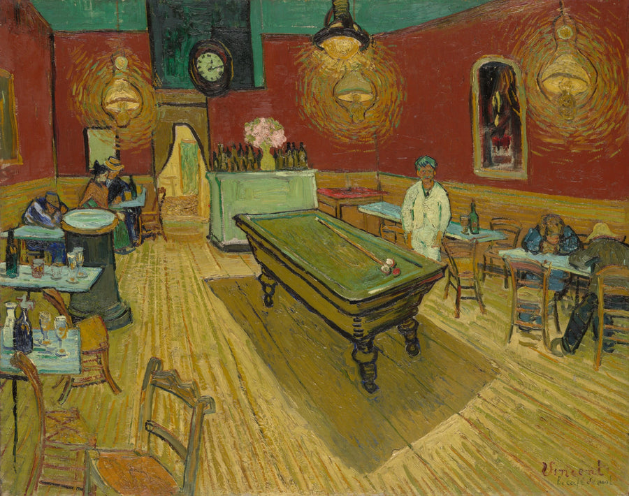Yön kahvila - Vincent van Gogh