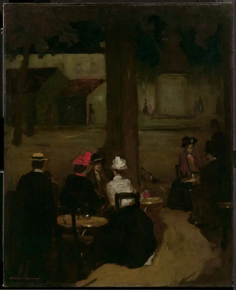 Café-terassi - Robert Henri