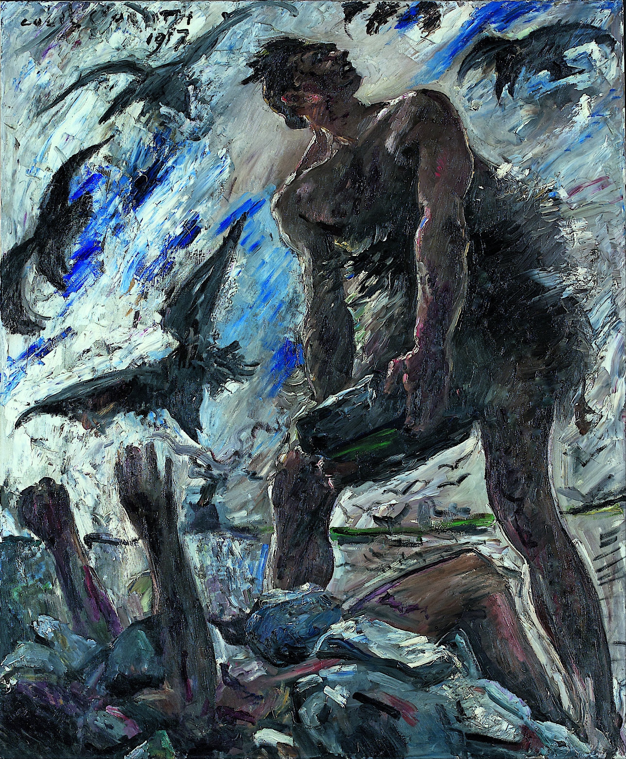 Caen ja Abel - Lovis Corinth