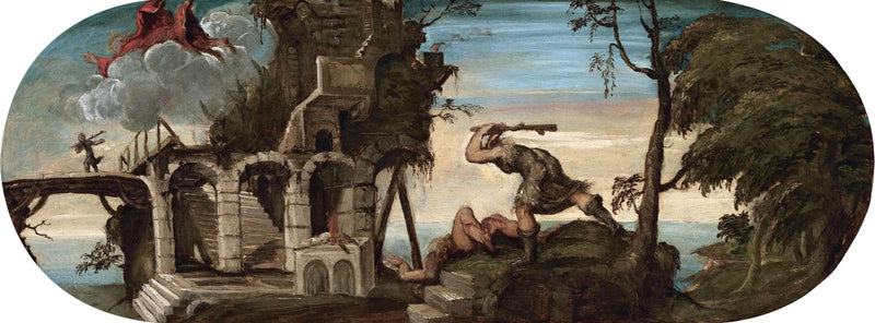 Cain tappaa Abel - Jacopo Tintoretto