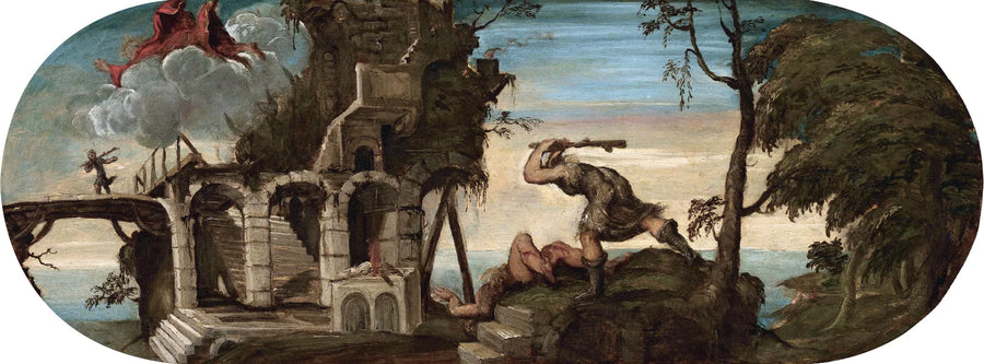 Cain tappaa Abel - Jacopo Tintoretto