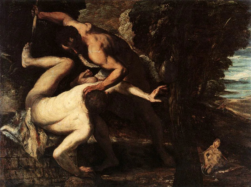 Caïn tappaa Abel (Le Tintoret) - Jacopo Tintoretto