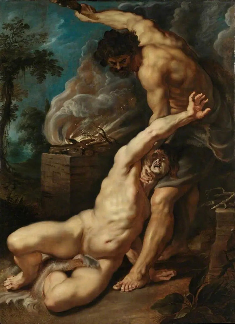 Kain tappaa Abelin - Peter Paul Rubens
