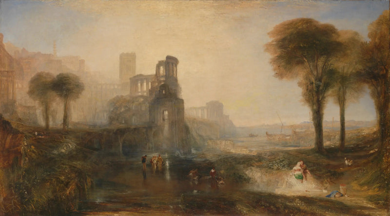 Caligulan palatsi ja silta - J. M. W. Turner