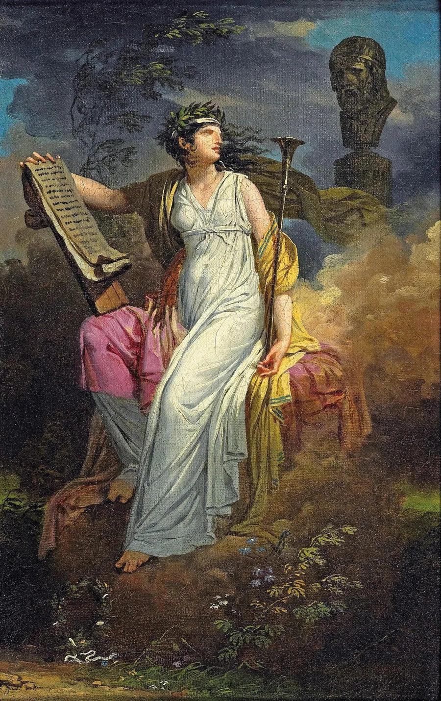 Calliope, runouden muusa - Charles Meynier