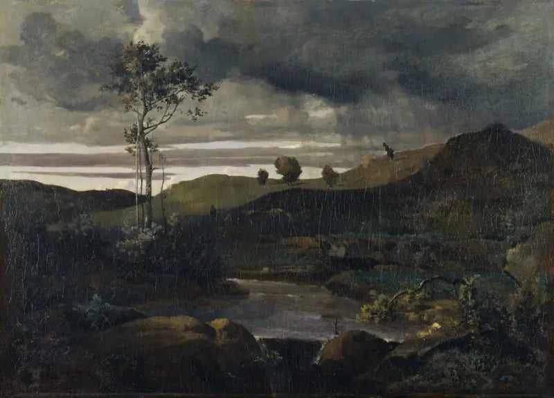 Rooman talvimaisema - Jean-Baptiste Camille Corot