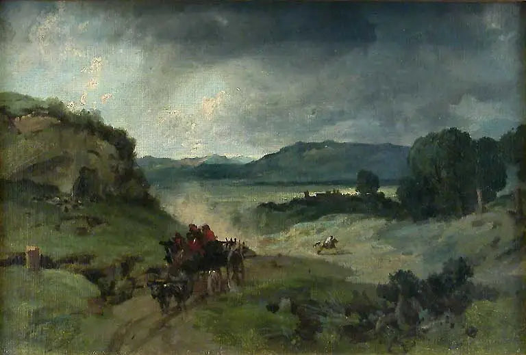 Rooman kampanja - Jean-Baptiste Camille Corot