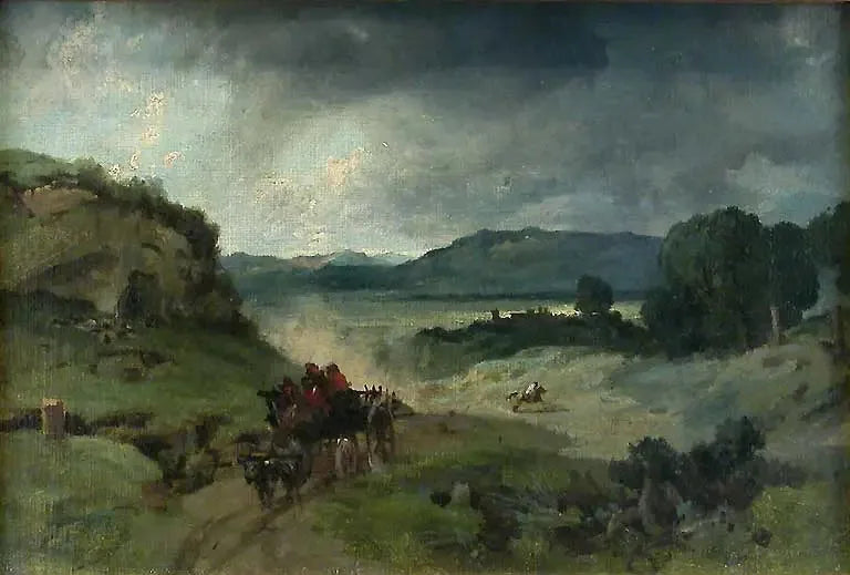 Rooman kampanja - Jean-Baptiste Camille Corot
